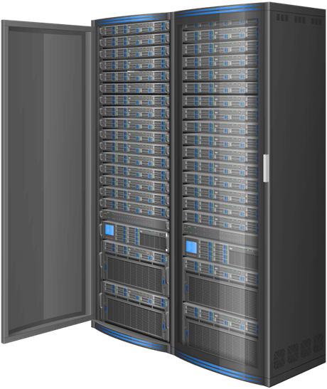 A Large Server Rack 