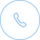 Blue Telephone Symbol 